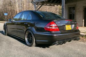 Mercedes-Benz E55 AMG by Wavetrac on ADV.1 Wheels 2006 года  (NA)